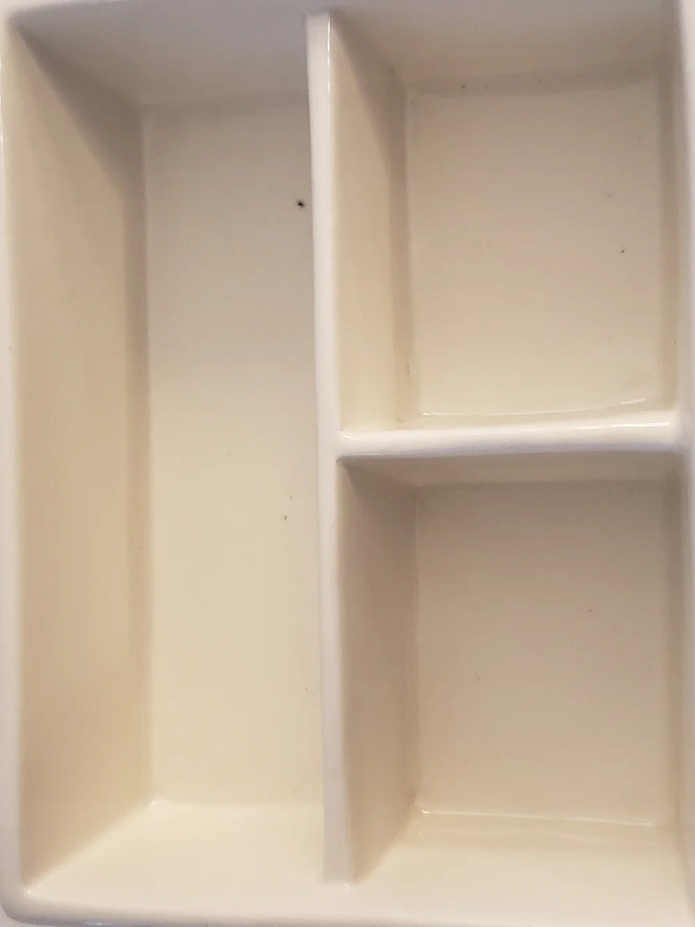 Rae Dunn White Ceramic 'HELLO PRETTY' Jewery Box